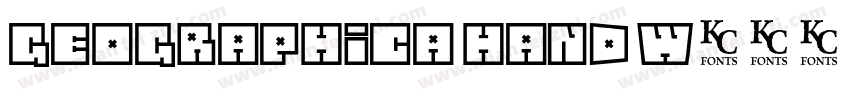 Geographica Hand W0字体转换